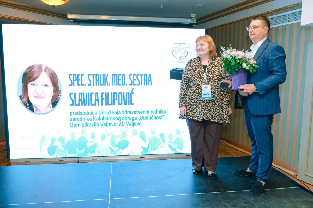 Nagrada za Slavicu Filipović (Foto: ZC Valjevo)