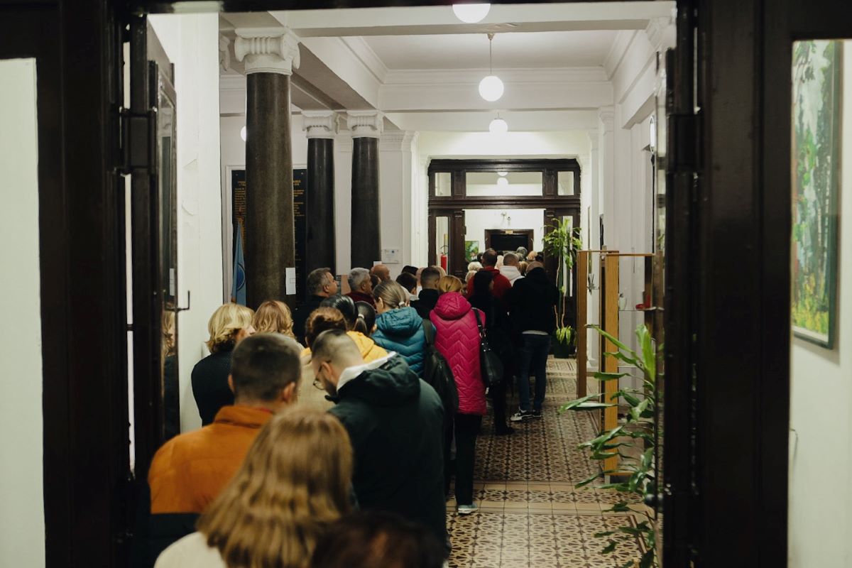 Biračko mesto u Gimnaziji